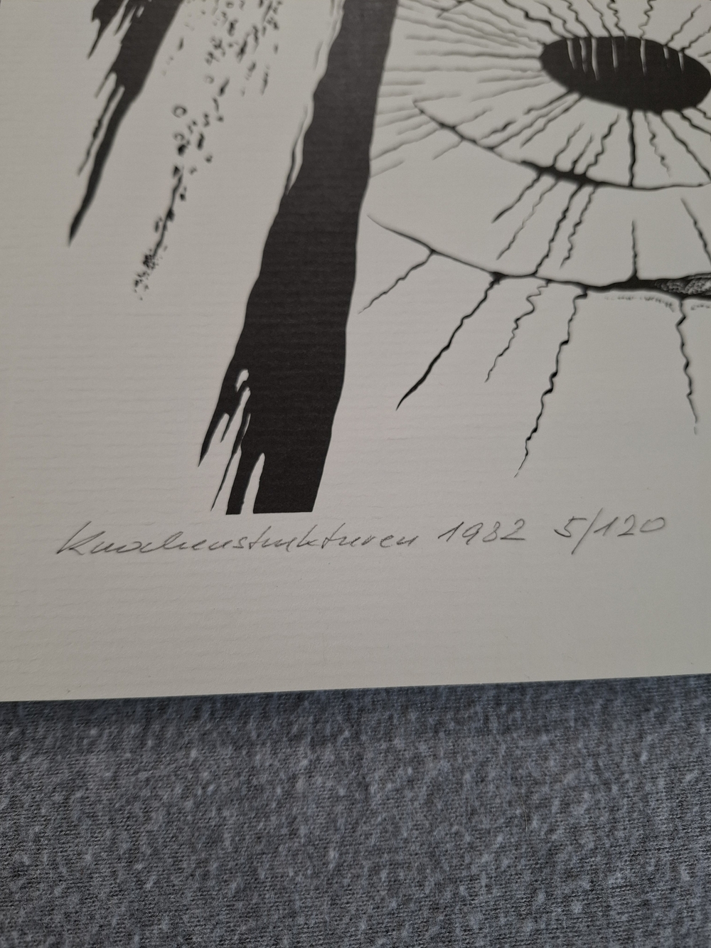 Rare German Kilma 1982 Limited Edition Ecorche' Art Print - Picture 6 of 11